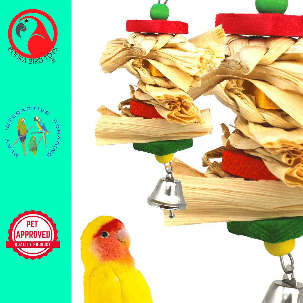 2317 Small Corn Shred Step - Bonka Bird Toys