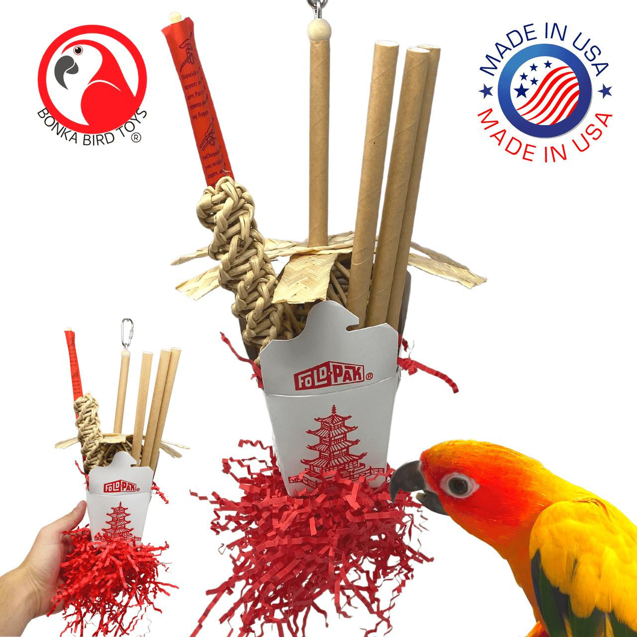 2336 Chopsticks - Bonka Bird Toys