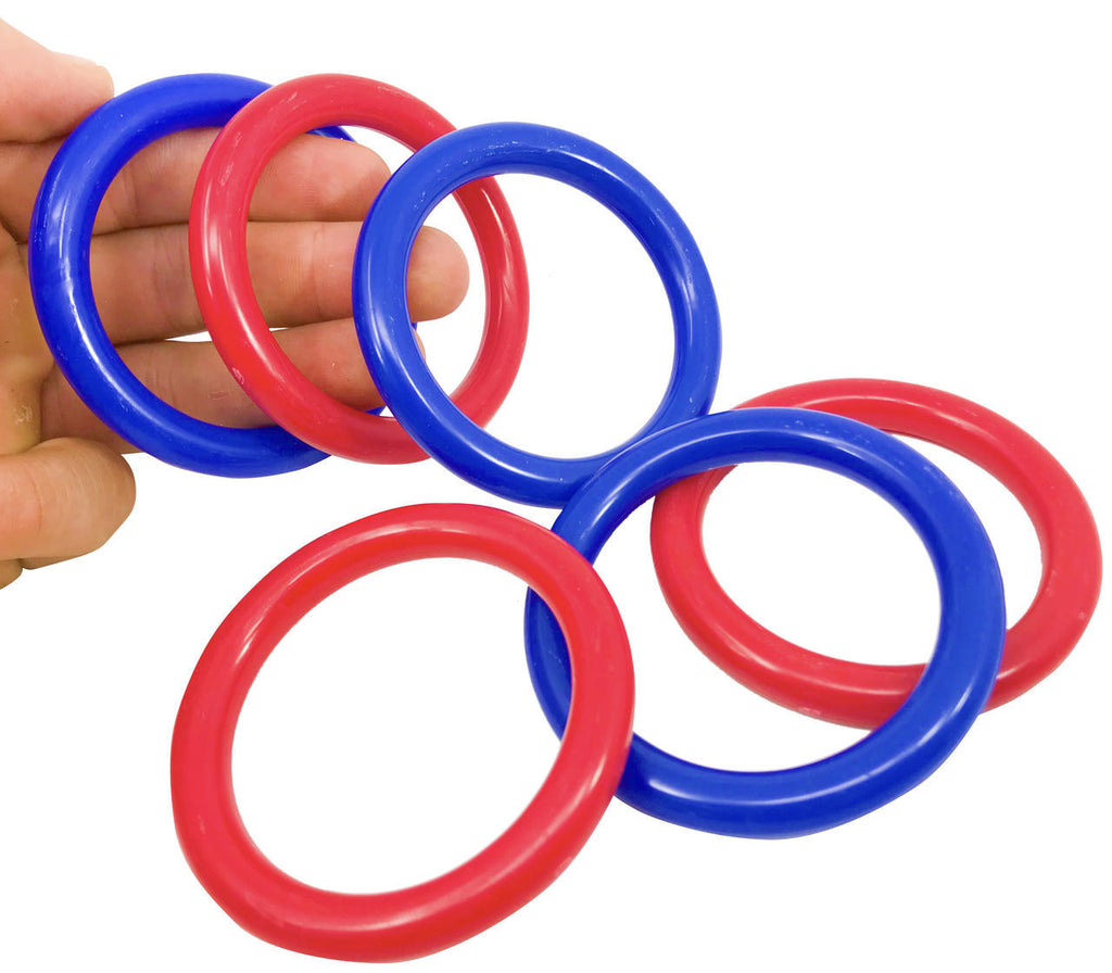 3125 Pk 6 Plastic Rings - Bonka Bird Toys