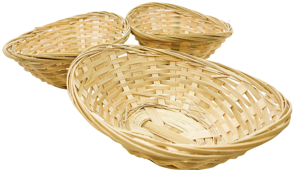 3142 pk3 6 inch Baskets - Bonka Bird Toys