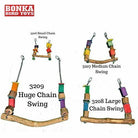 3209 Huge Chain Swing - Bonka Bird Toys
