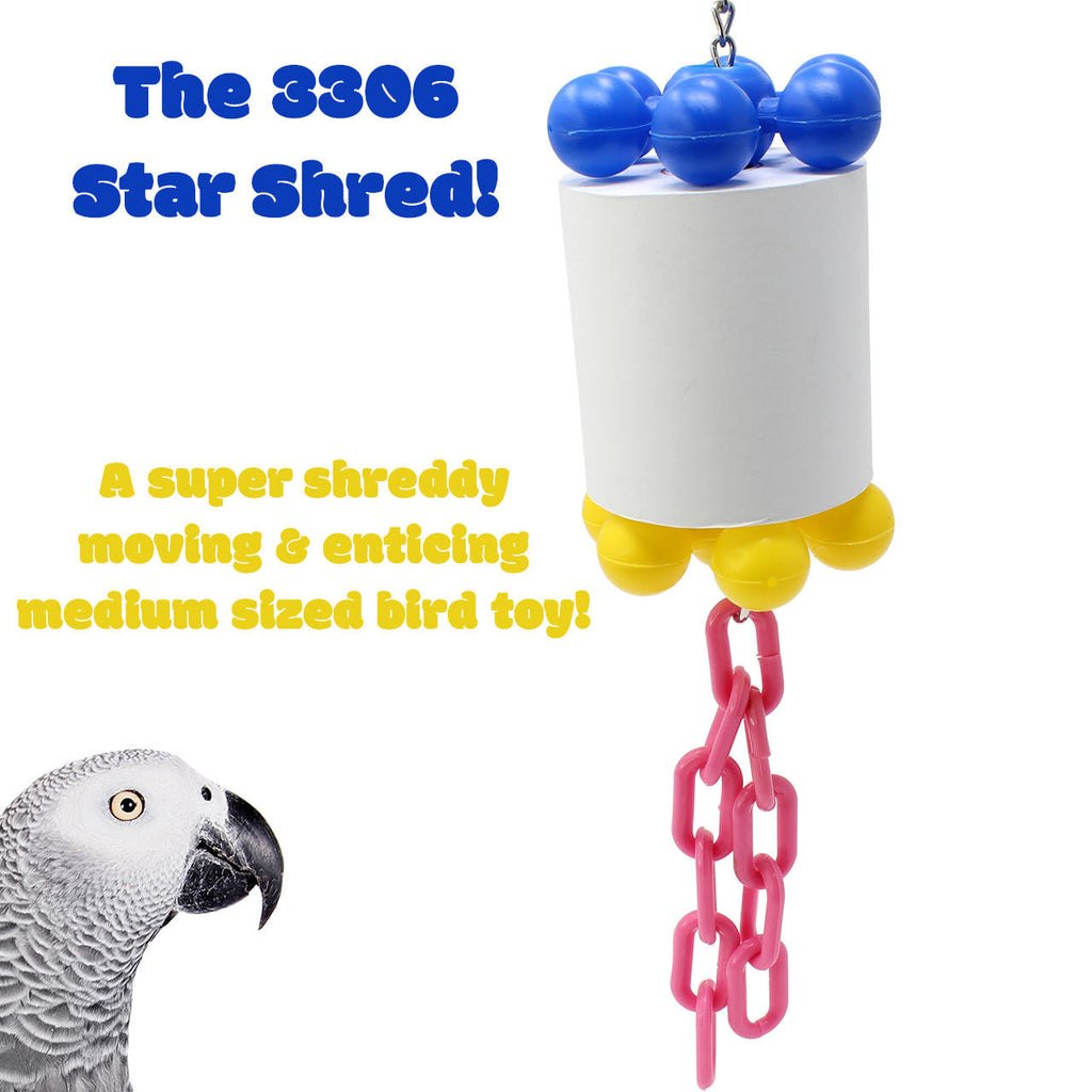 3306 Star Shred - Bonka Bird Toys