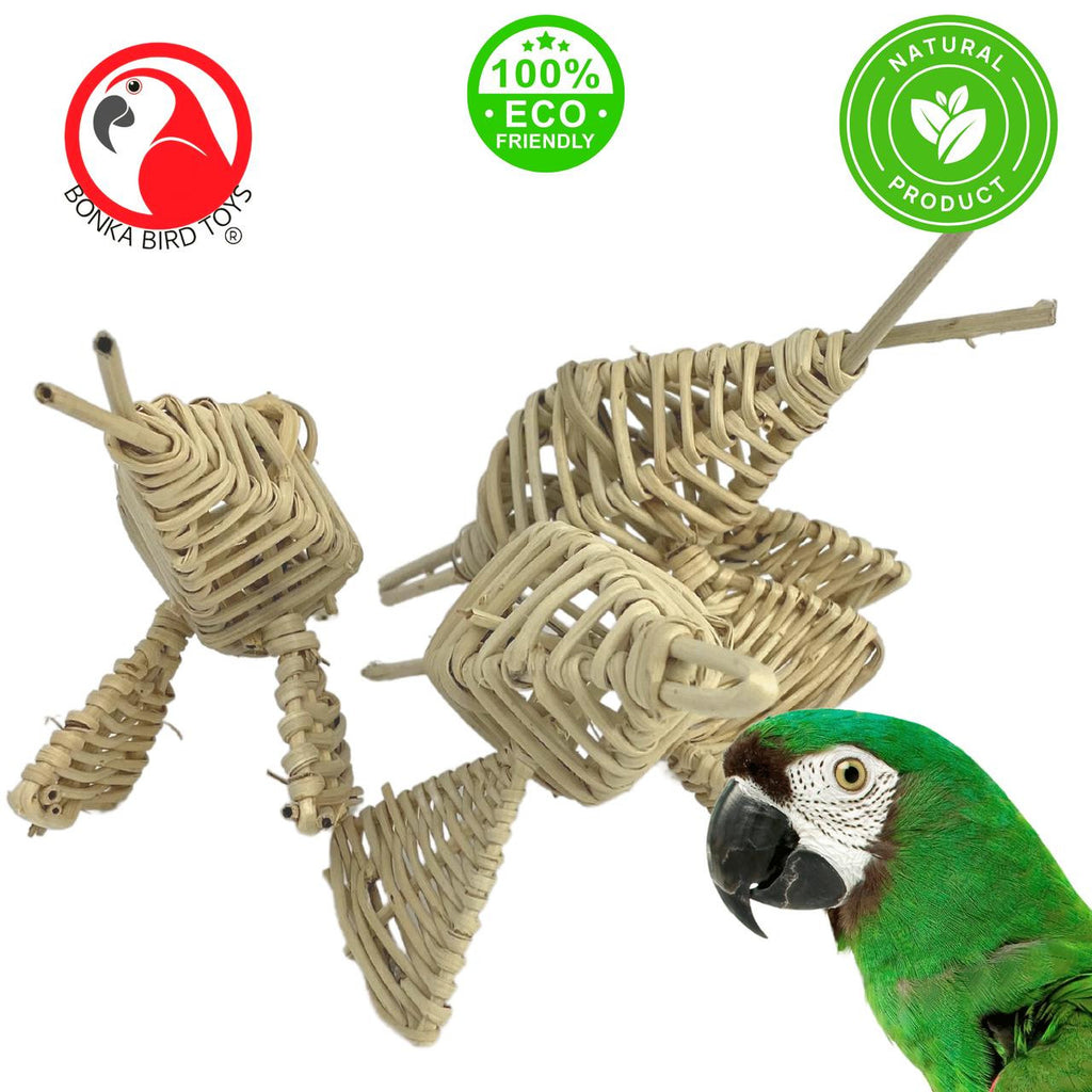 3345 Pk3 Vine Butterfly - Bonka Bird Toys
