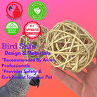 3352 Pk3 Large Natural Vine Ball - Bonka Bird Toys