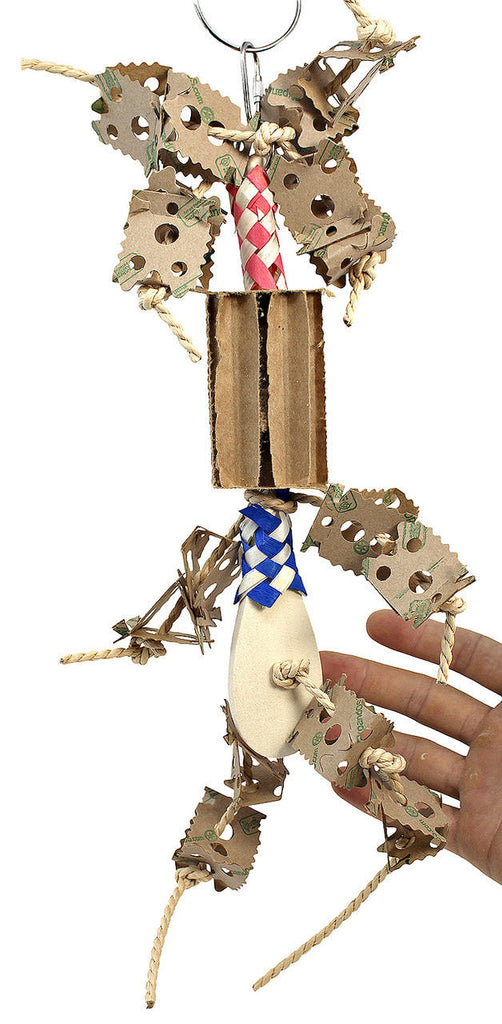 3434 Cardboard Spoon Shred - Bonka Bird Toys