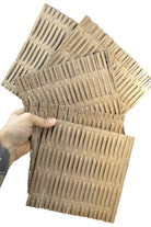 3455 Pk5 8X8 Inch Cardboard Shred Mat - Bonka Bird Toys