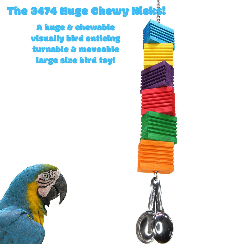 3474 Huge Chewy Nicks - Bonka Bird Toys