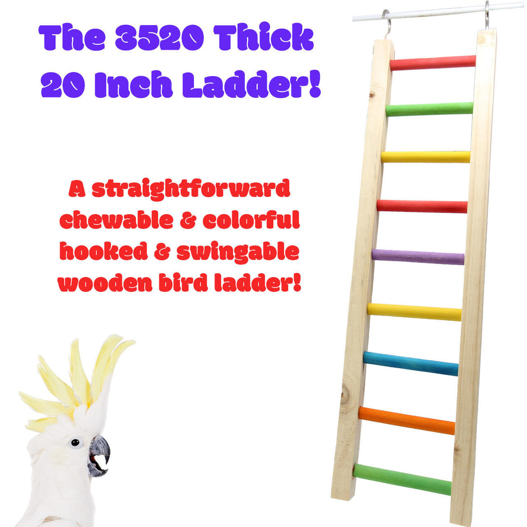 3520 Bird Ladder 20X5 - Bonka Bird Toys
