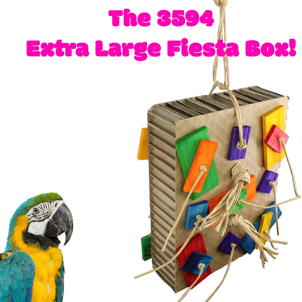 3594 Extra Large Fiesta Box - Bonka Bird Toys