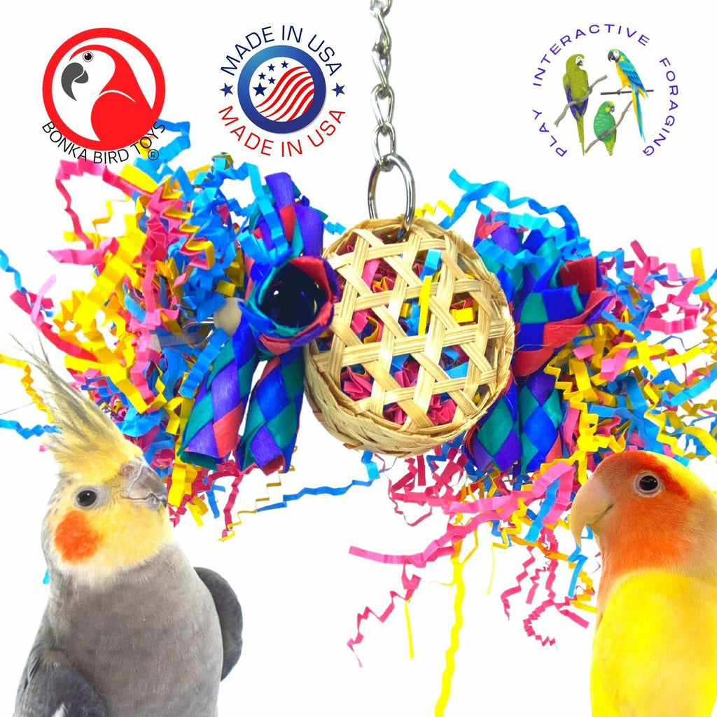 3595 Small Round Basket - Bonka Bird Toys