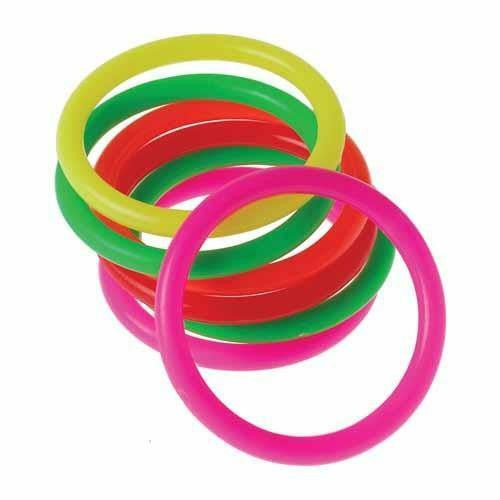 3596 Pk12 2.75-Inch Small Neon Carnival Ring - Bonka Bird Toys