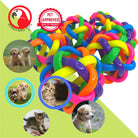 3598 Pk6 - 3.5" Wibbly Balls - Bonka Bird Toys