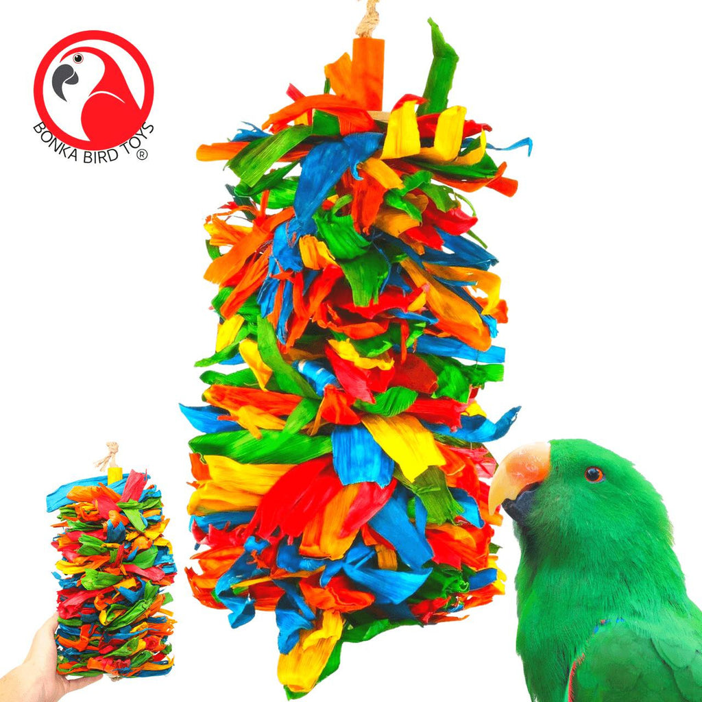 3619 Huge Corn Silk Cascade - Bonka Bird Toys
