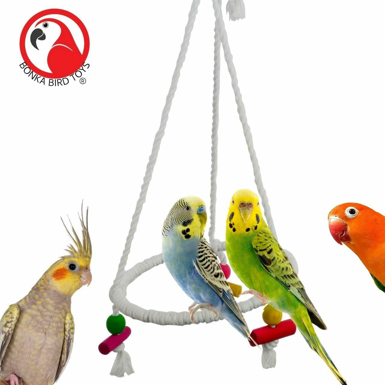 3622 Medium Rope Pyramid - Bonka Bird Toys