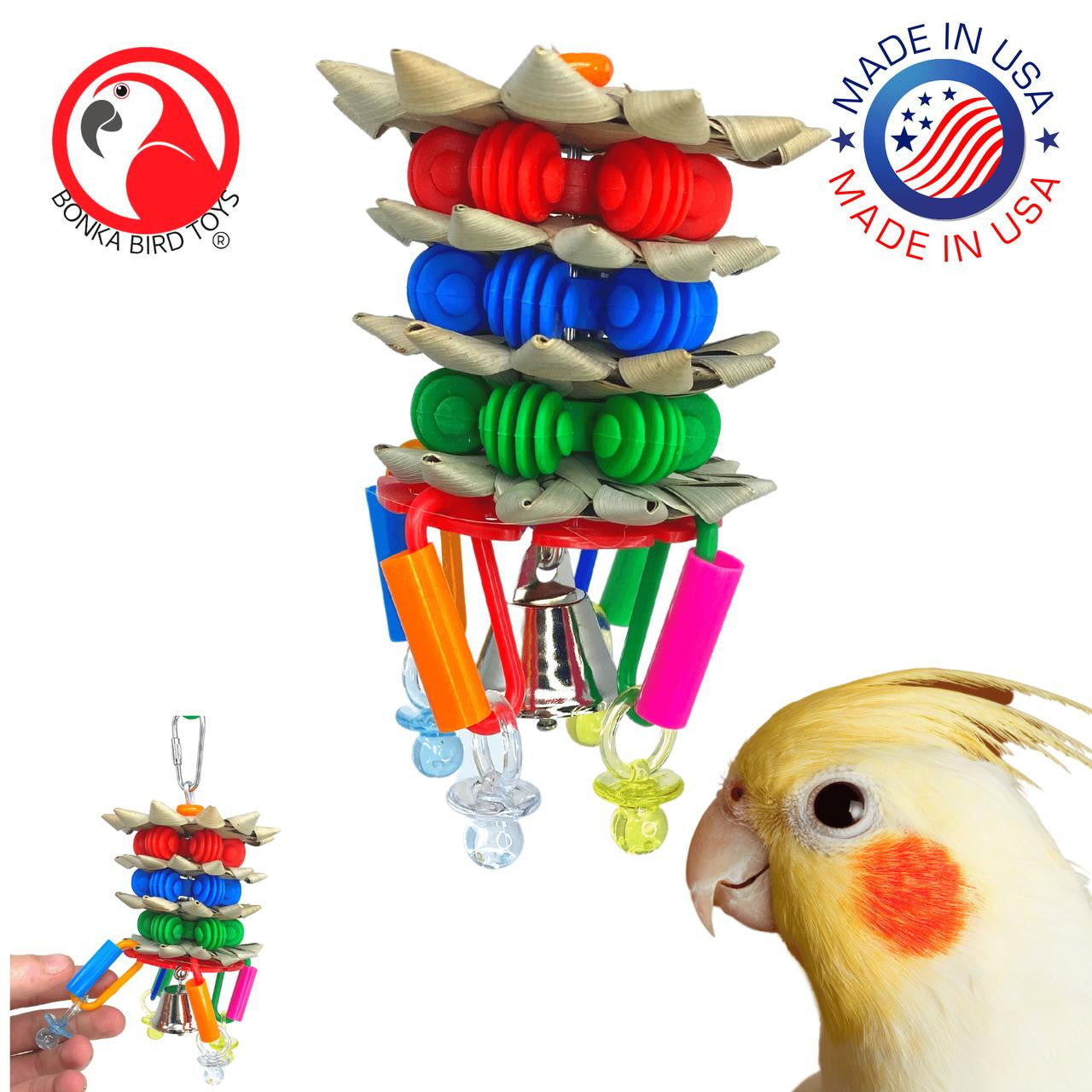 3648 Bumpy Flower - Bonka Bird Toys