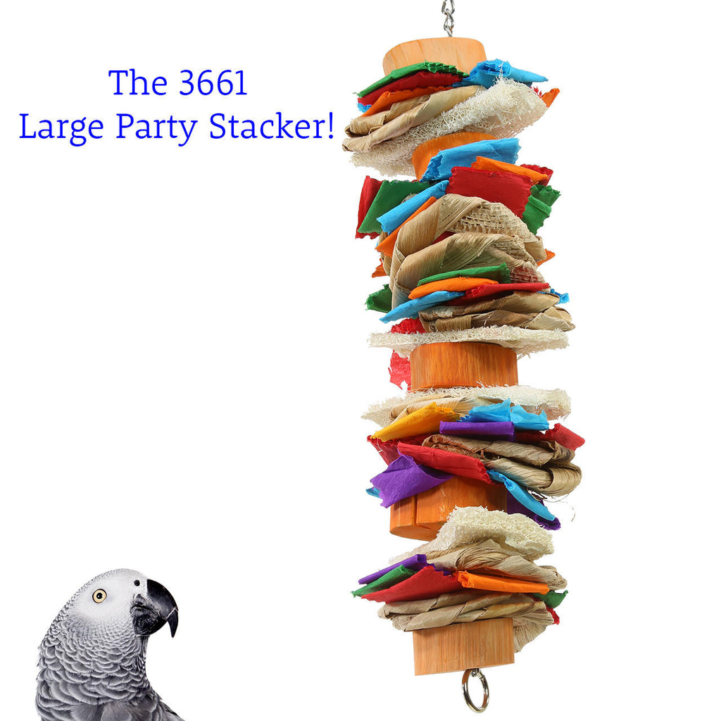 3661 Large Party Stacker - Bonka Bird Toys