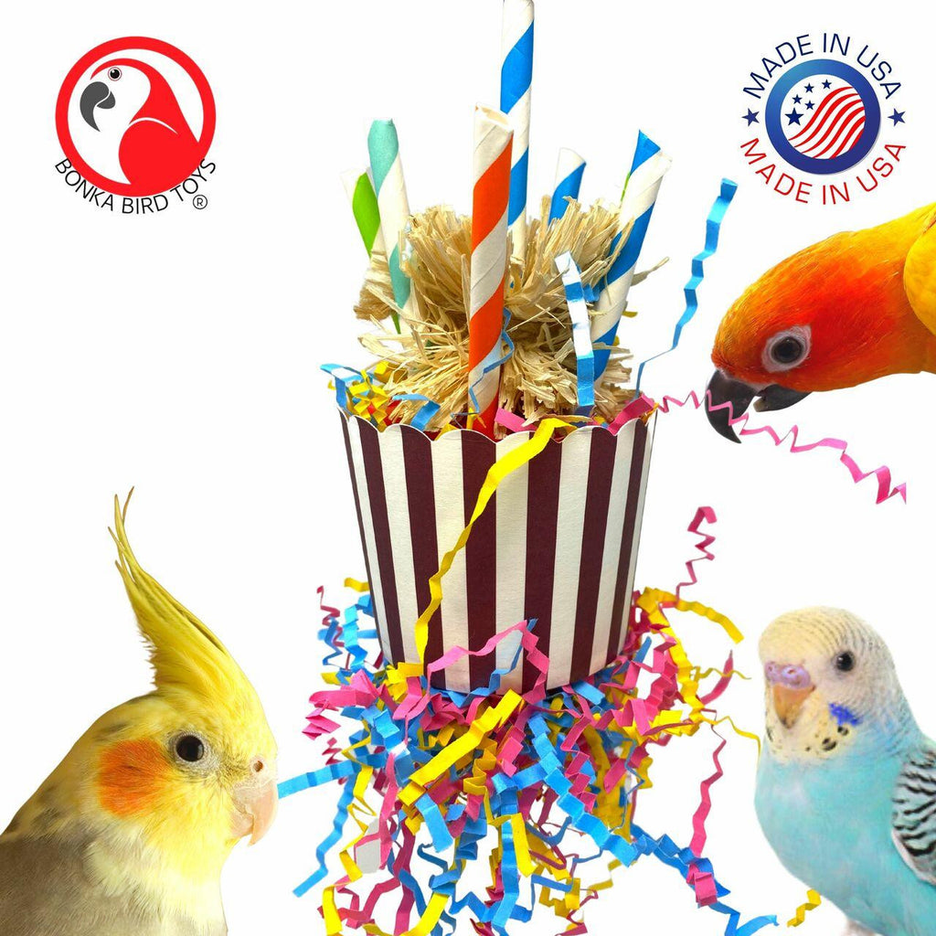 3703 Party Straws - Bonka Bird Toys