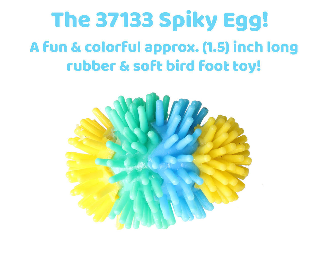 Bonka Bird Toys 37133 Spiky Egg Foot Talon Toy