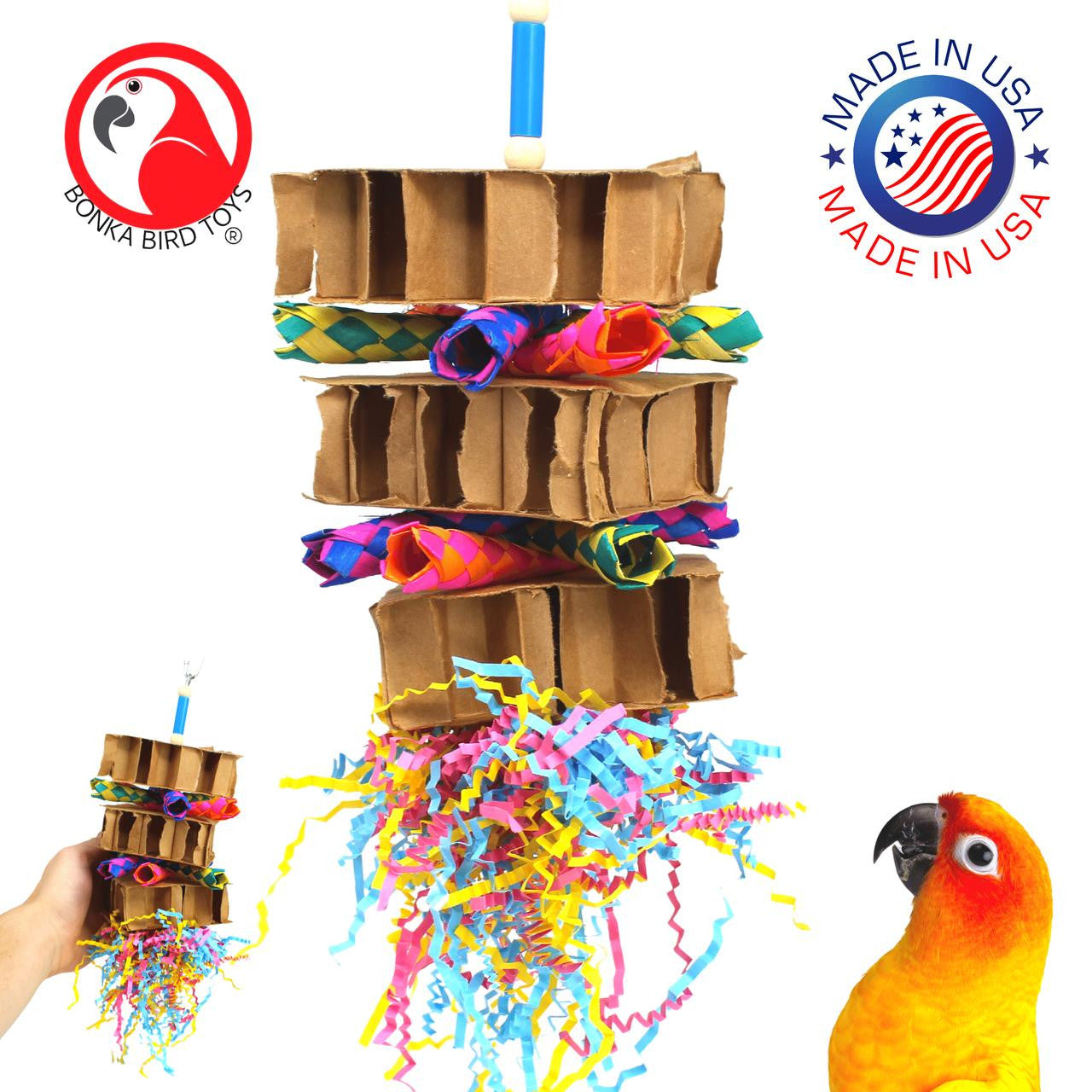 3734 Clown Box - Bonka Bird Toys