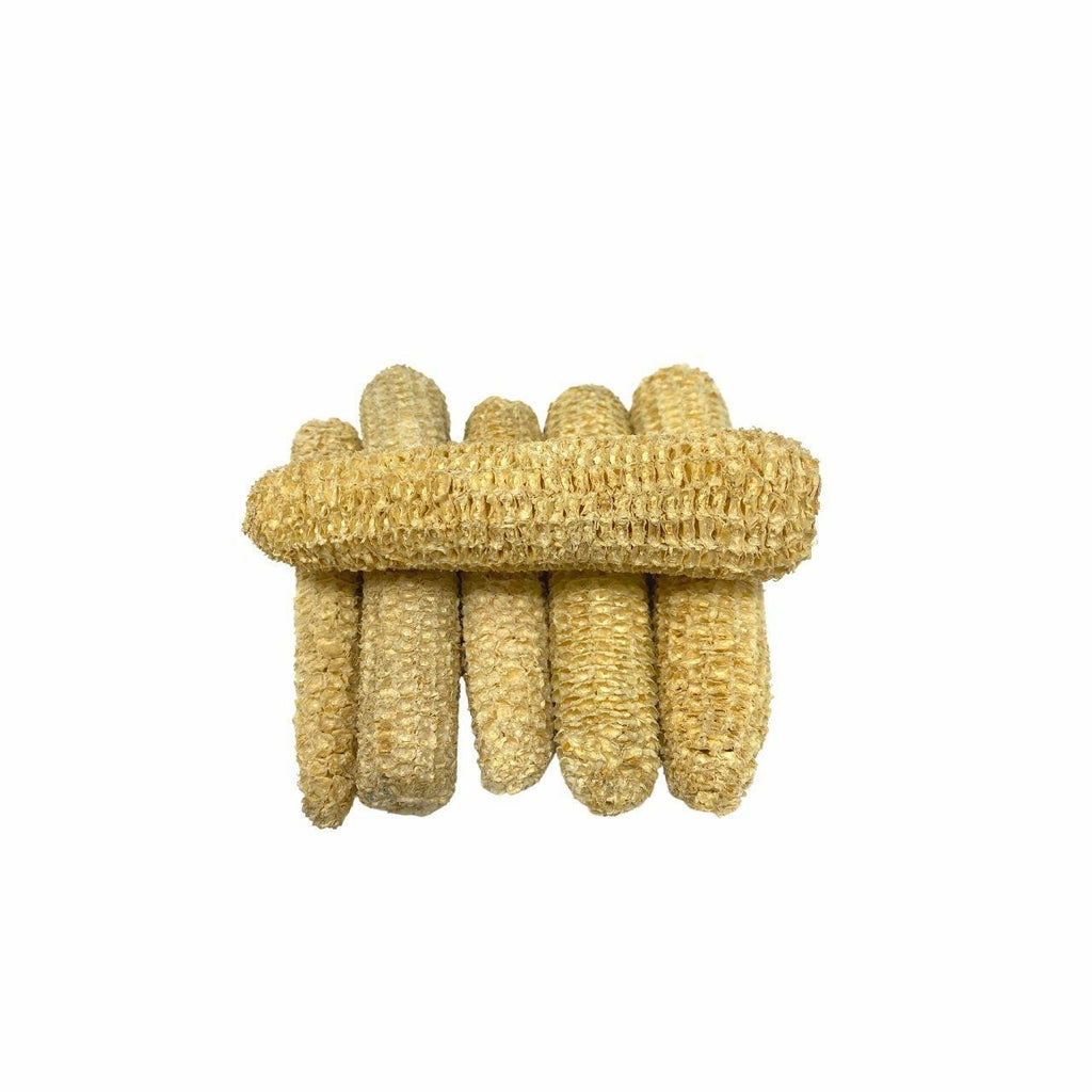 3738 Pk6 Natural Corn Cob - Bonka Bird Toys