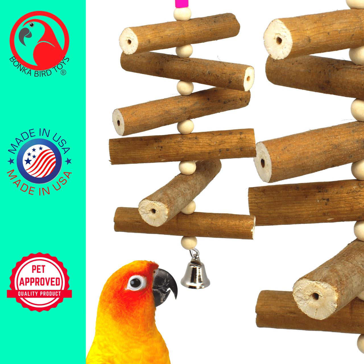 3747 Sola Log - Bonka Bird Toys