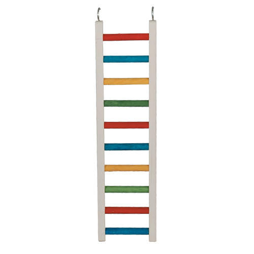 3792 Thick 10 Bar Ladder 24 x 6 Inches - Bonka Bird Toys