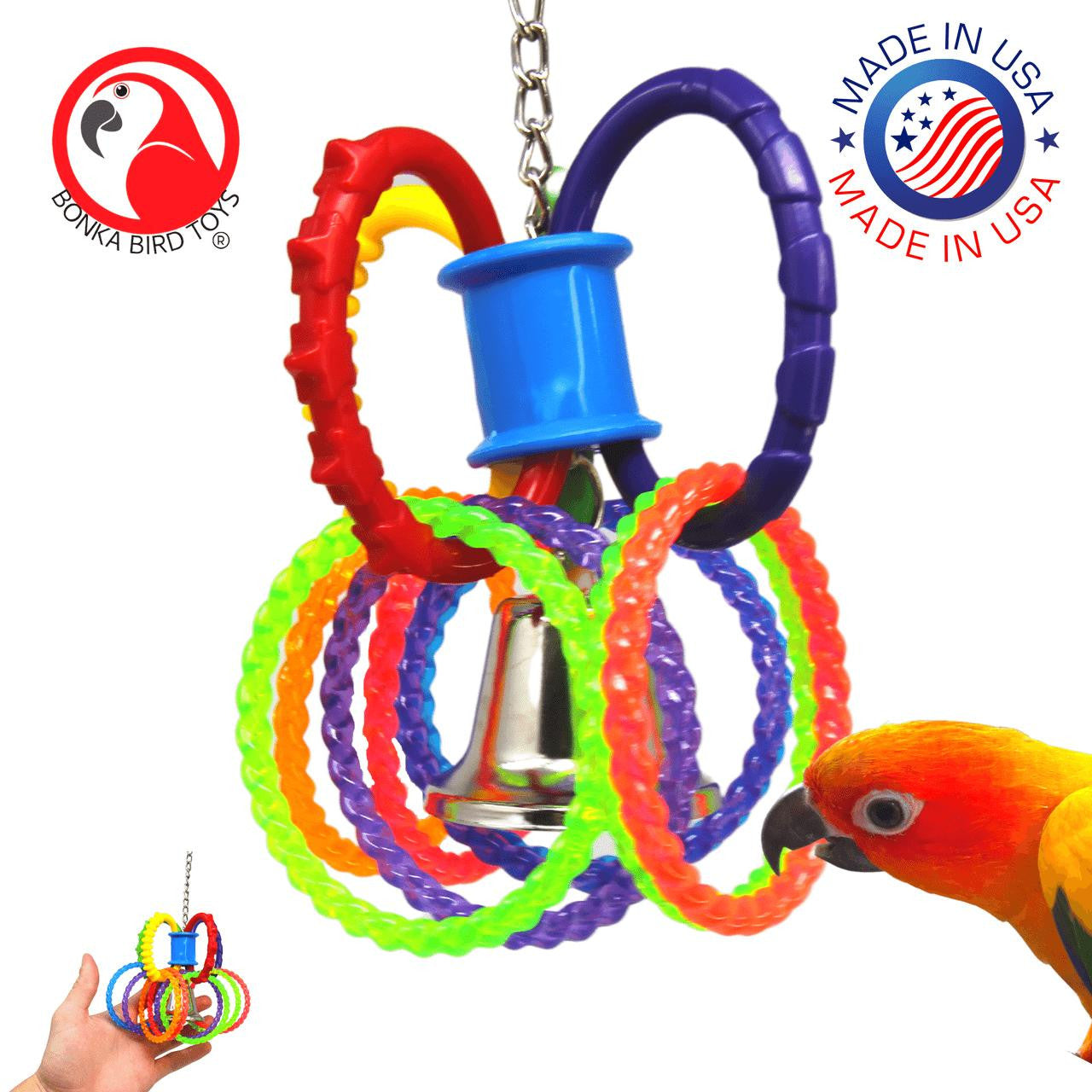 3836 Ring Jumble - Bonka Bird Toys