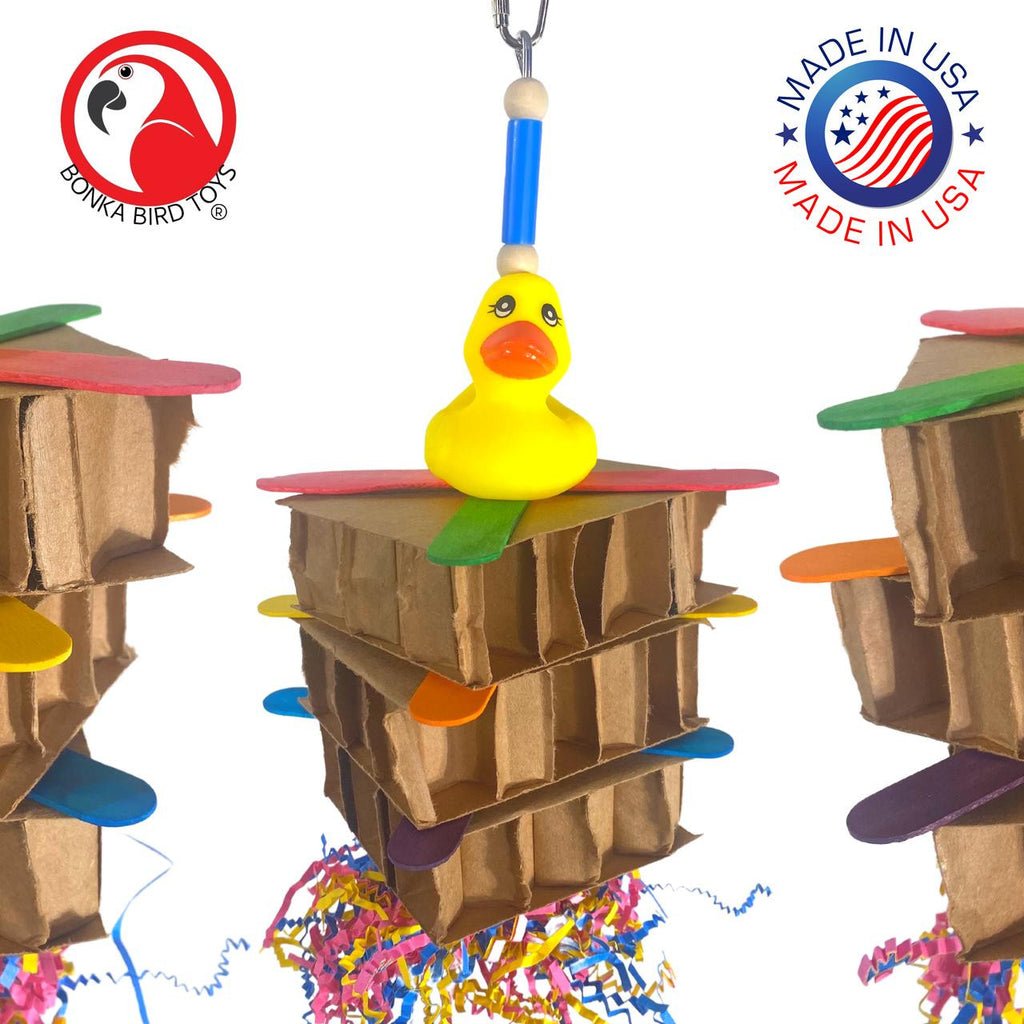 3846 Duck Block - Bonka Bird Toys