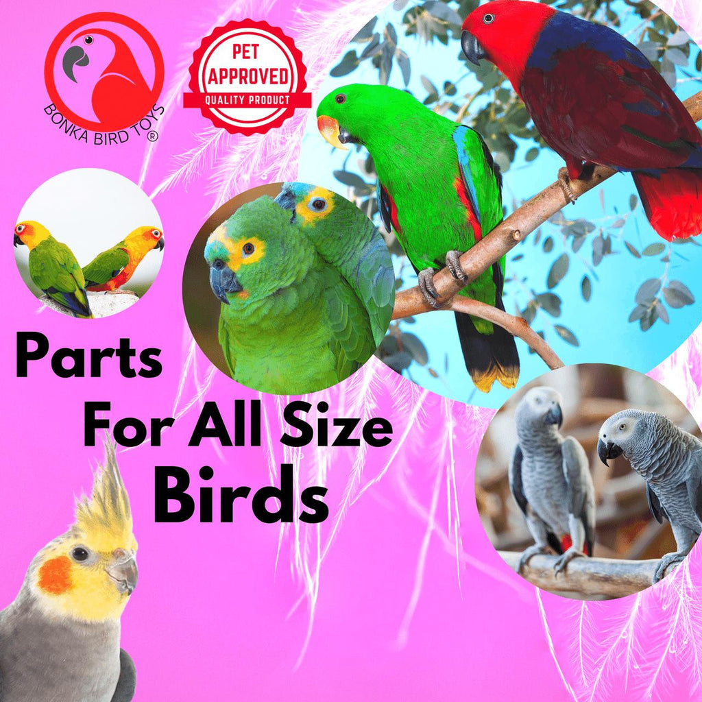 3861 Pk3 Combo Small Bird Set - Bonka Bird Toys
