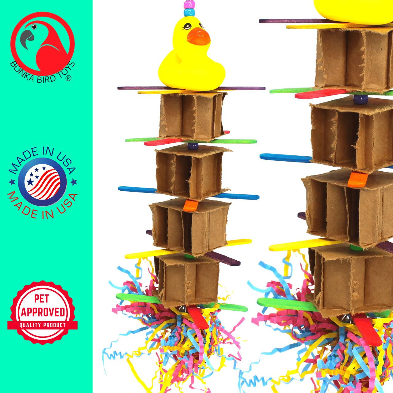 3864 Sticky Duck - Bonka Bird Toys