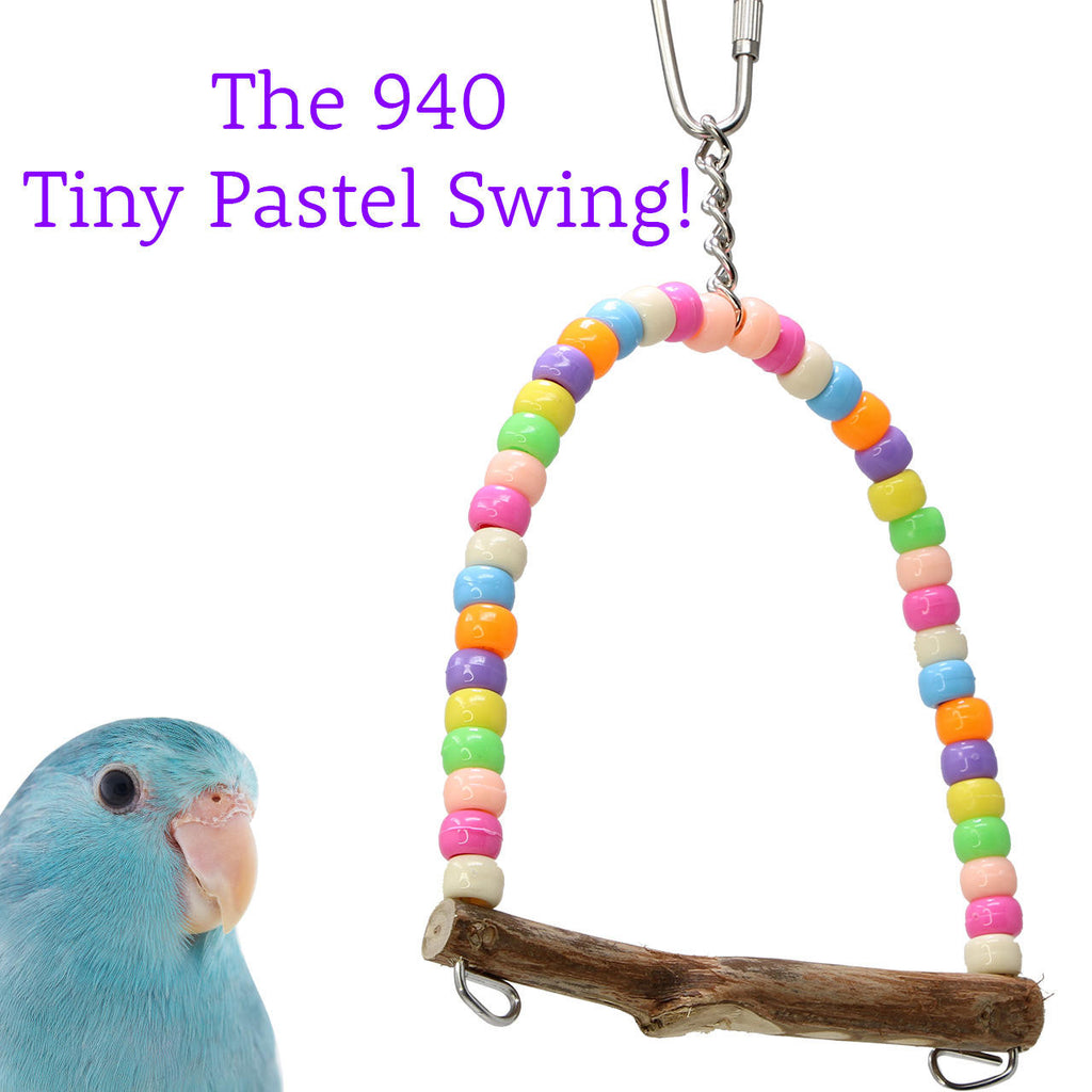 940 Tiny Pastel Swing - Bonka Bird Toys