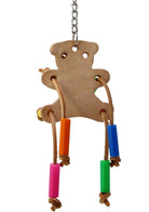 988 Leather Teddy - Bonka Bird Toys