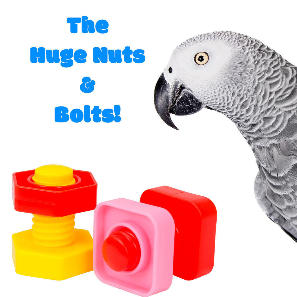 BULK Nuts And Bolts PK48 - Bonka Bird Toys