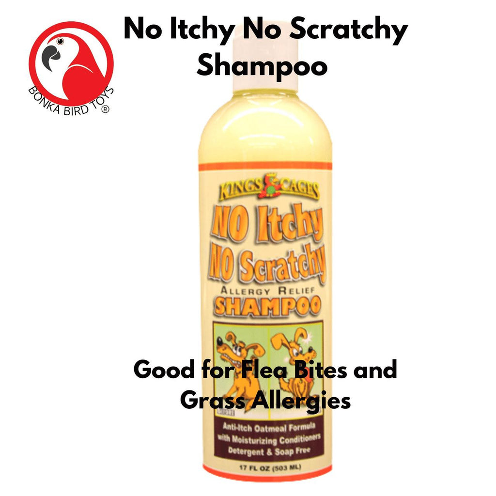 Kings Cages No Itchy, No Scratchy Dog Shampoo 17 Fluid ounces. Made In The USA.