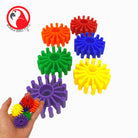 3308 pk6 Plastic Wheel Foot Talon Bird Toy - Bonka Bird Toys