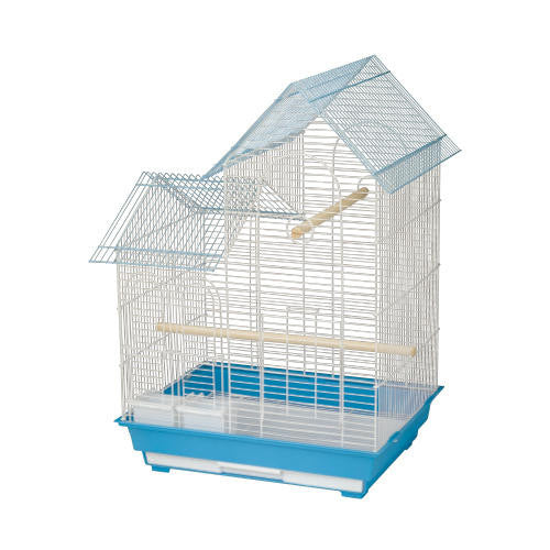 Kings Cages ES 2016 H House Top Bird Cage 30X20X16 - Bonka Bird Toys