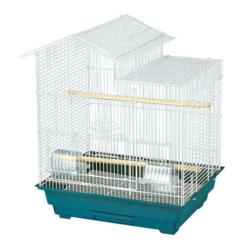 Kings Cages ES 1814 H Petite House Bird Cage  22X18X14 - Bonka Bird Toys