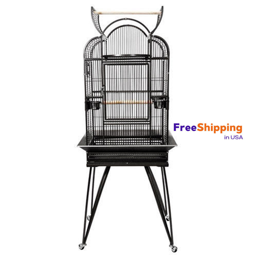 Kings Cages SLT4 2620 Triple Top Parrot Bird Cage 64X26X20 – Bonka Bird Toys