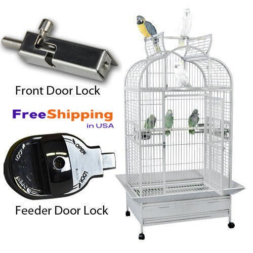 Kings Cages SLT 3628 Large Parrot Cage 36X28X69