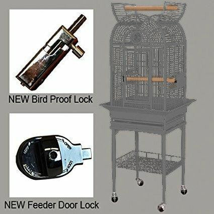 Kings Cages SLUX 1816 Superior Luxury Line Bird Cage 18X16X57