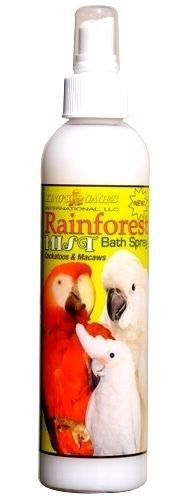 White Rainforest Mist Cockatoos and Macaw 8oz - Bonka Bird Toys