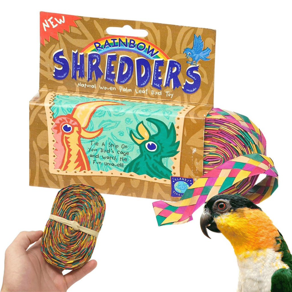 03137 Small Straight Rainbow Shredder - Bonka Bird Toys