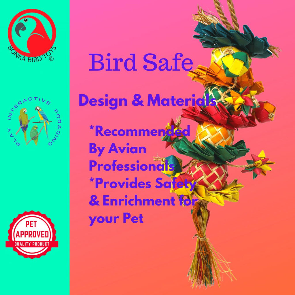 03336 Small Flower Tower - Bonka Bird Toys