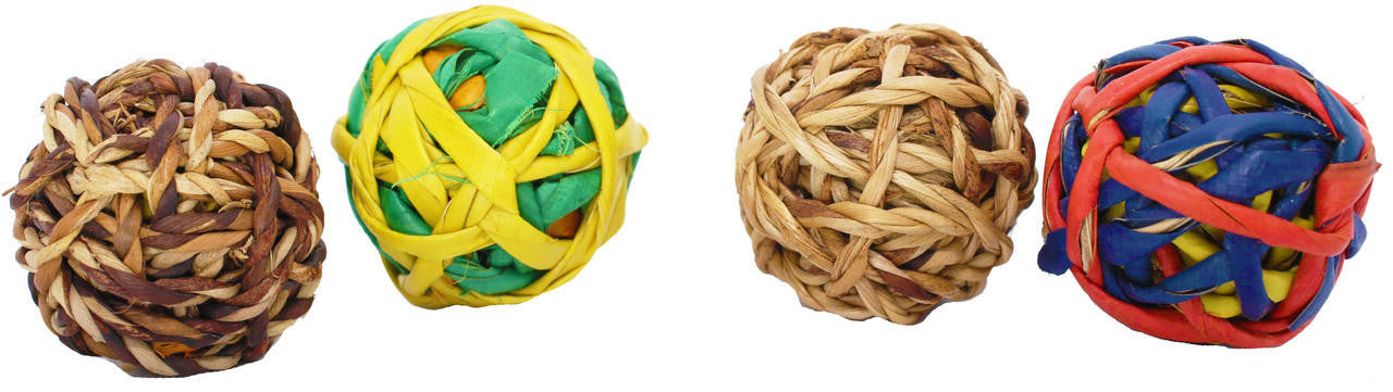 03340 String Ball Foot Toy - Bonka Bird Toys