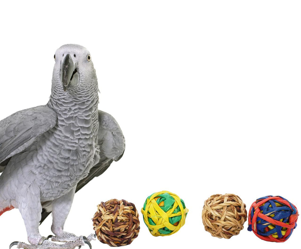 03340 String Ball Foot Toy - Bonka Bird Toys