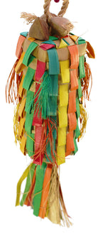 03357 Medium Straight Rainbow Pinata - Bonka Bird Toys