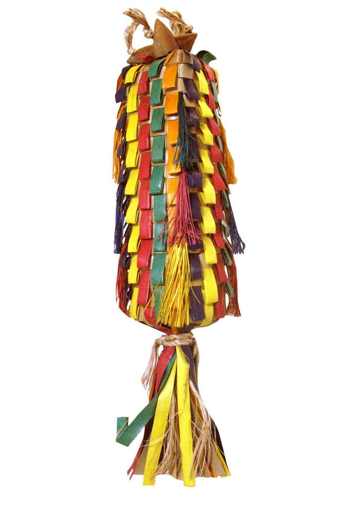 03359 Extra Large Straight Rainbow Pinata - Bonka Bird Toys