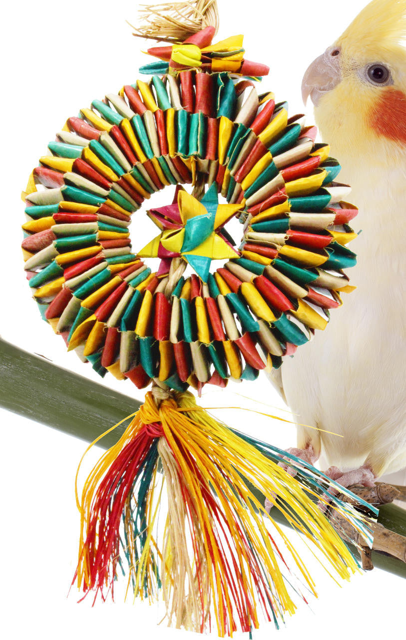 03373 Small Bird Tire with Star - Bonka Bird Toys